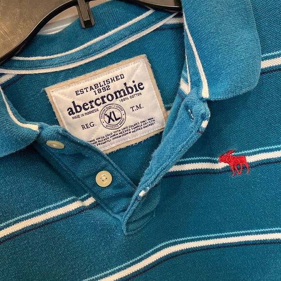 Abercrombie & Fitch Boys Polo Shirt. Boys XL - Picture 2 of 8